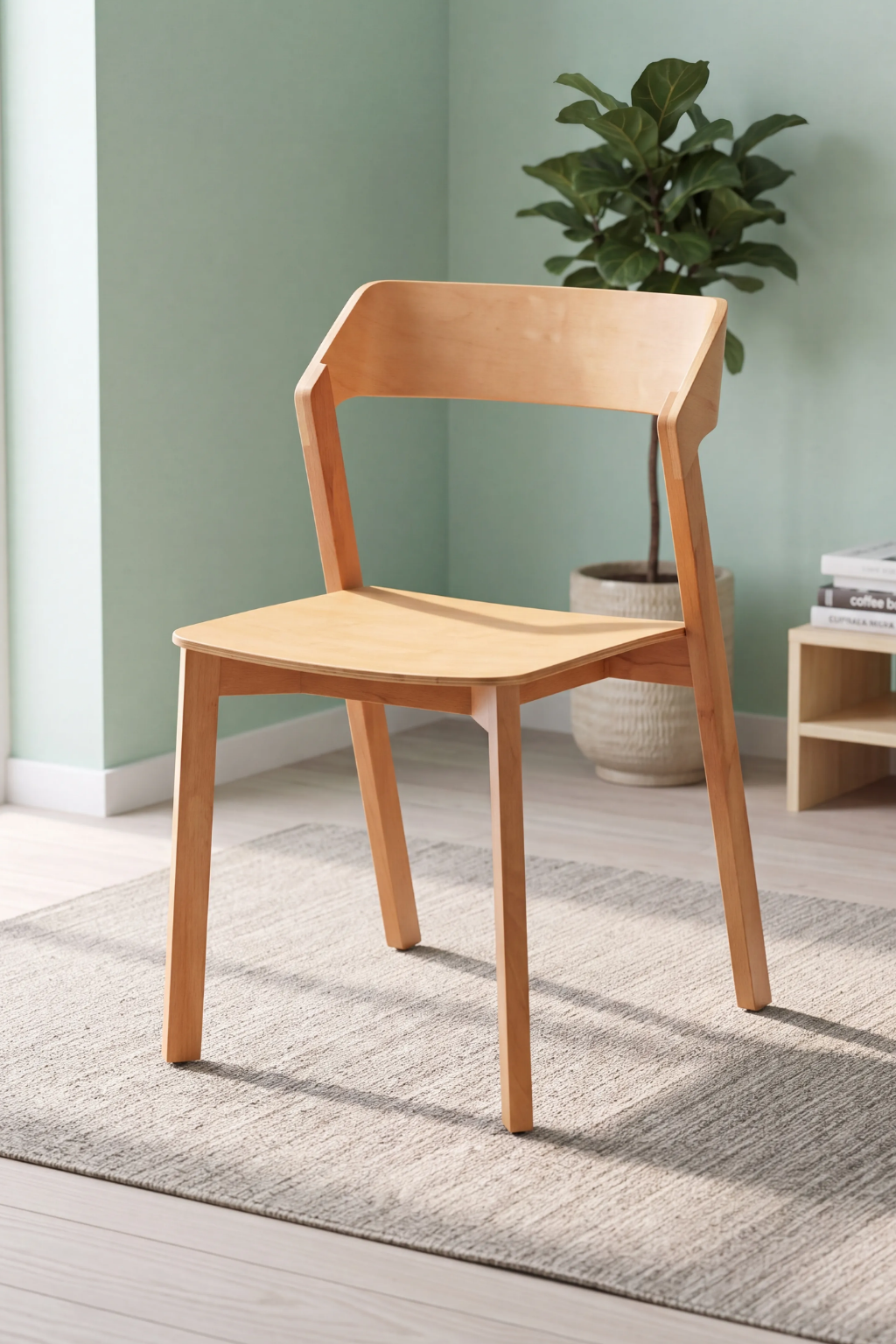 Korin Natural Kayın Sandalye | A2 Decor