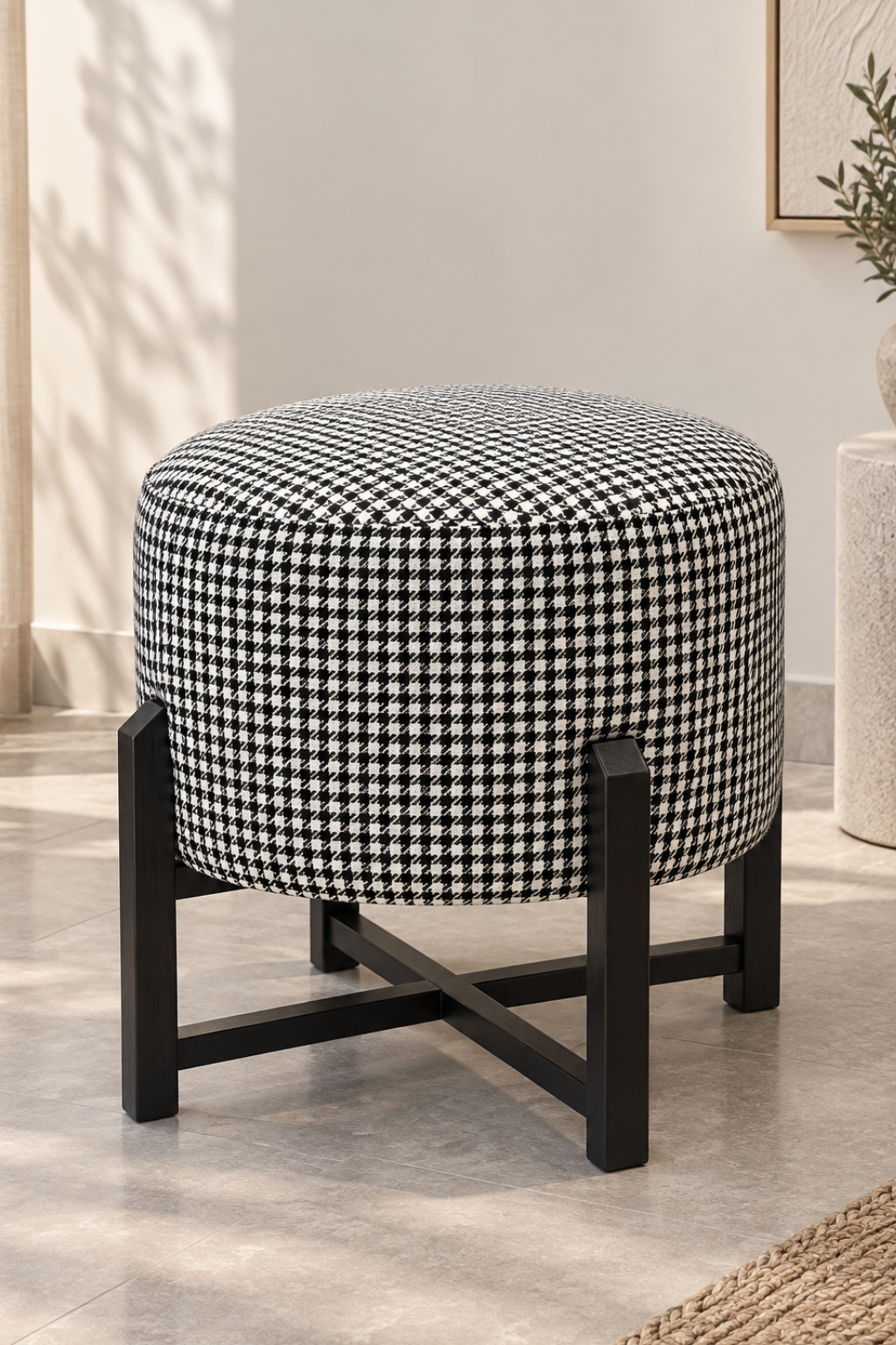 Elisa Yuvarlak Puf | A2 Decor