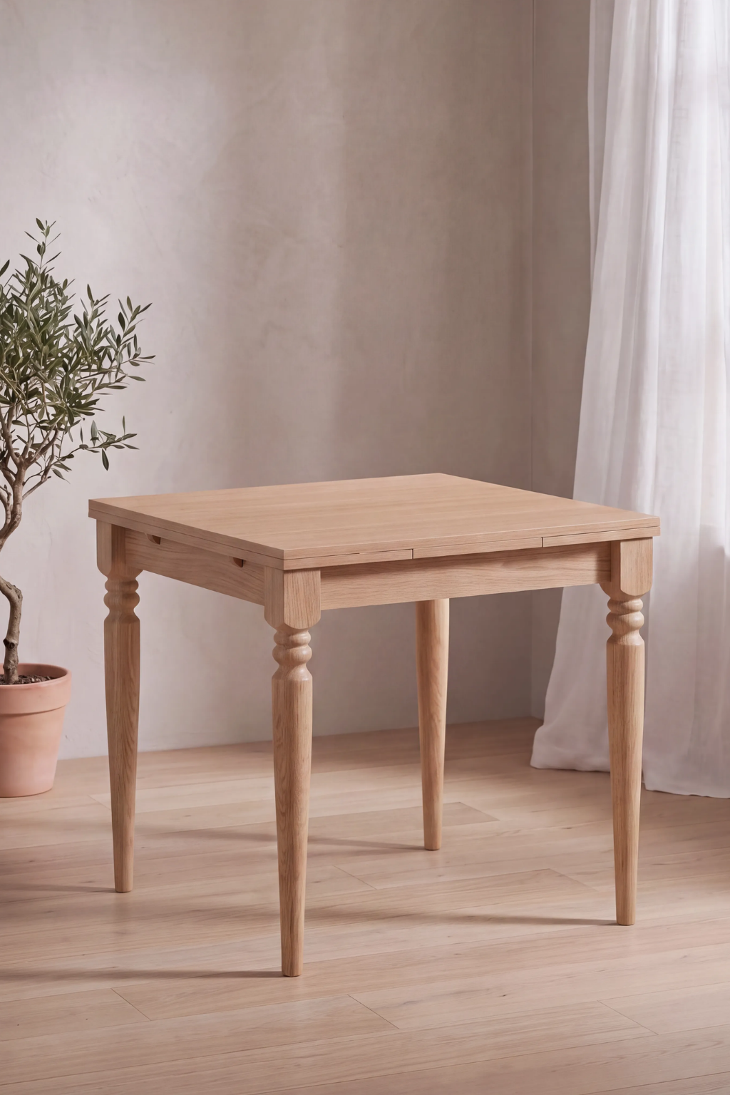 Florya Natural Açılır Yemek Masası | A2 Decor