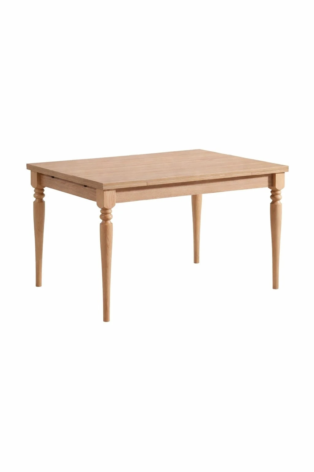 Modena Natural Çizilmez 120x80 Açılır Yemek Masası Takımı | A2Decor