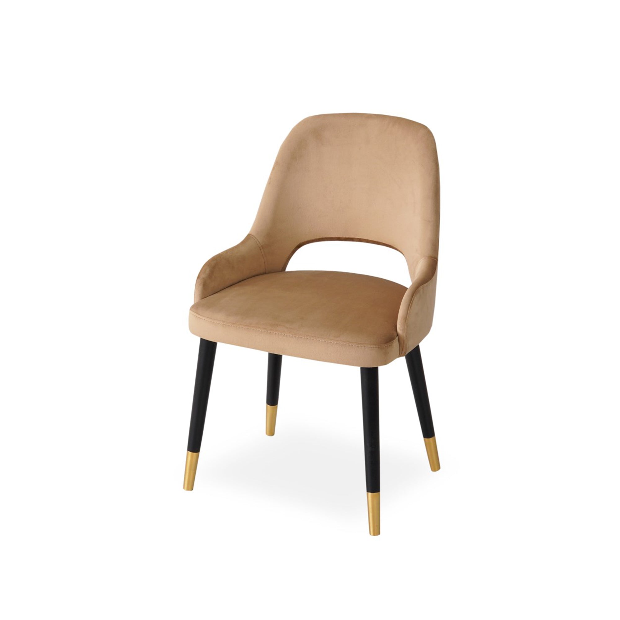 Urban Krem Döşemeli Ahşap Sandalye (Kayın) | A2Decor