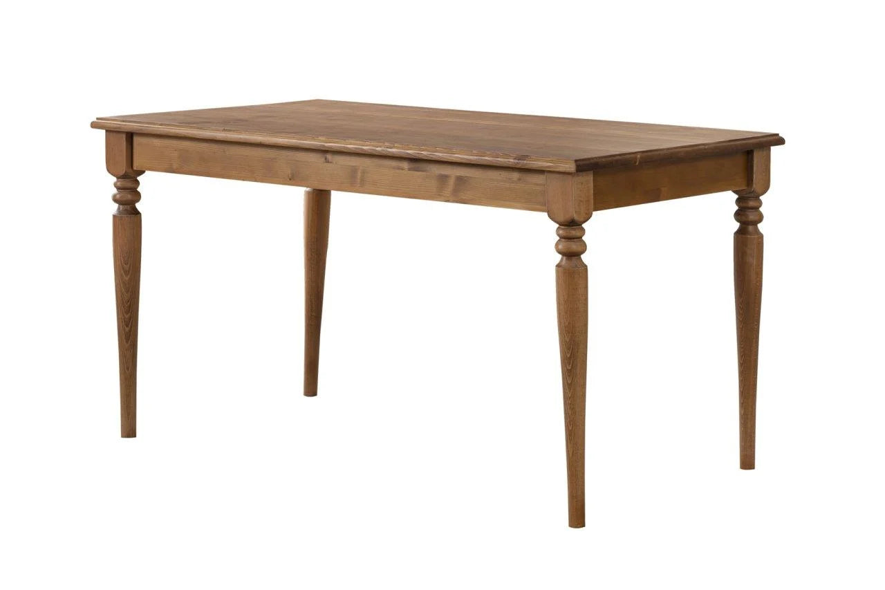 West Sabit Ceviz 120x80 Ahşap Yemek Masası | A2 Decor