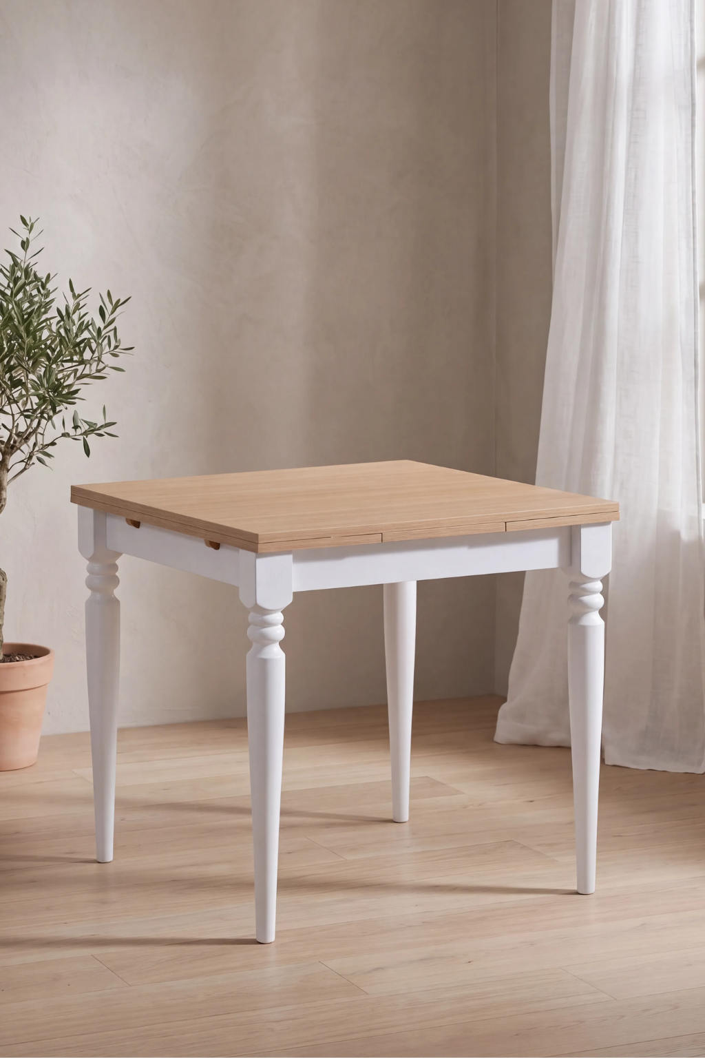 Florya Meşe Açılır Yemek Masası | A2 Decor