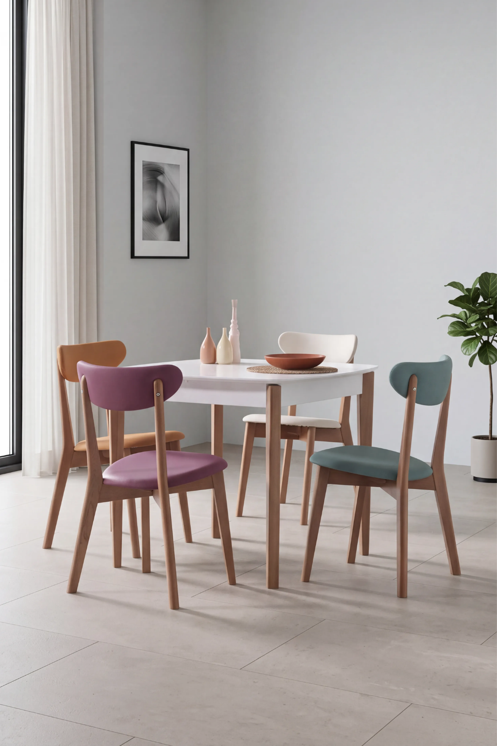Color Açılır Yemek Masası Takımı | A2 Decor