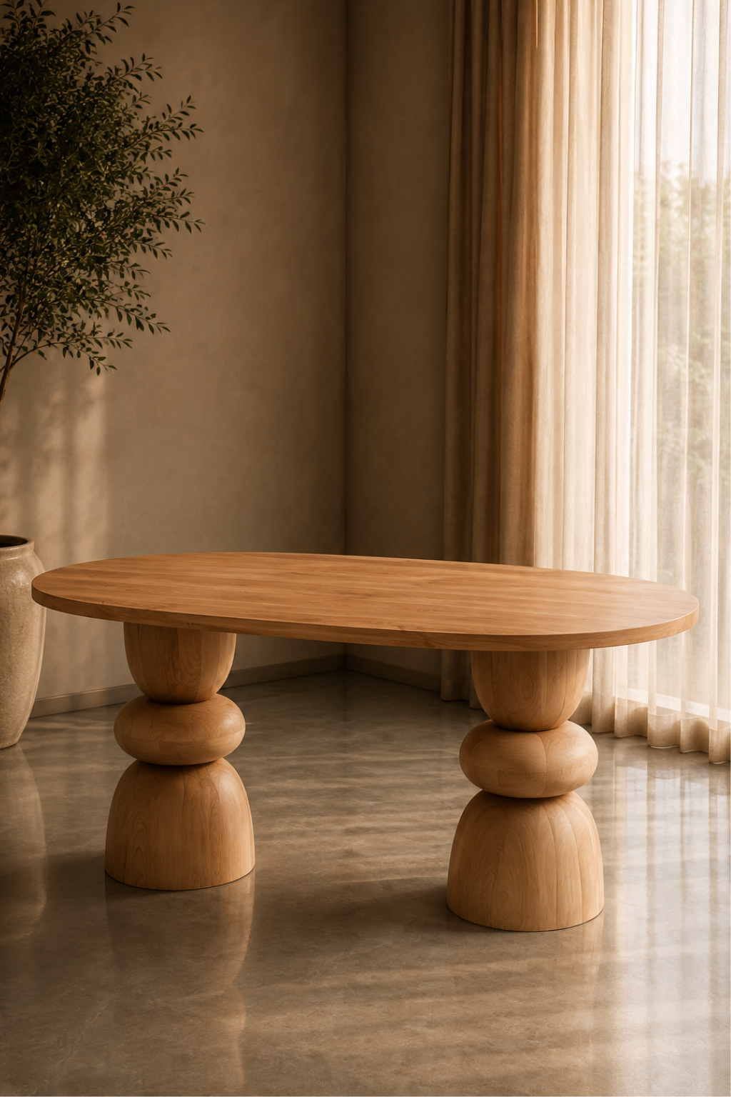 Nola Oval Masa Takımı | A2 Decor