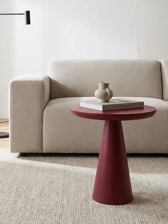 Velor Ahşap Yan Sehpa 50x50x55 cm – Modern Minimalist | A2Decor