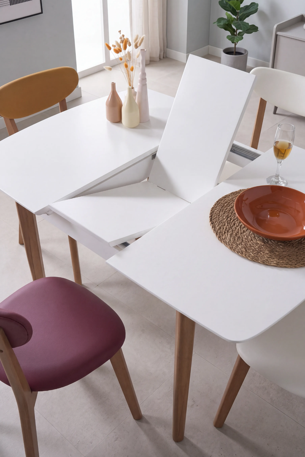 Color Açılır Yemek Masası Takımı | A2 Decor