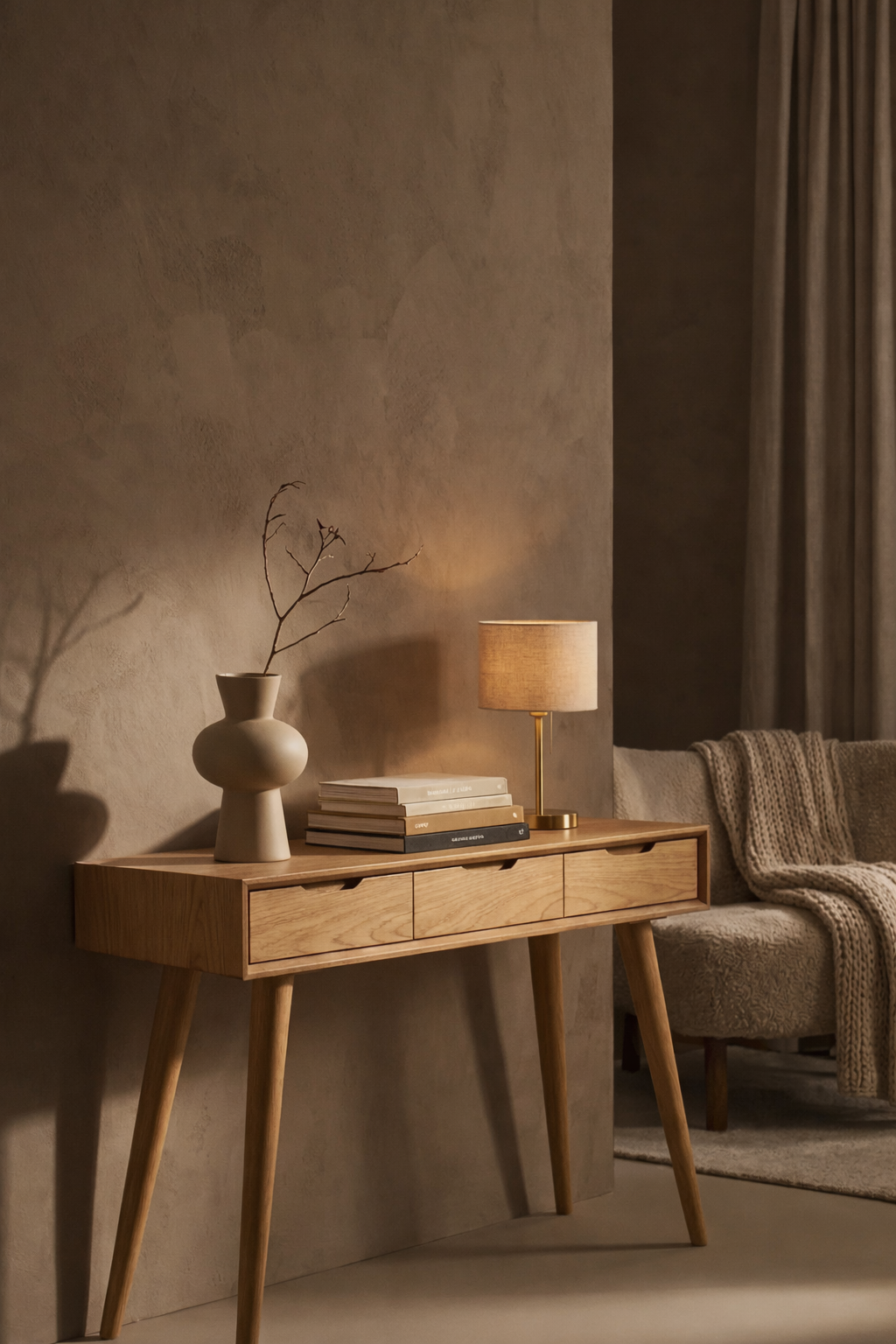 Terra Ahşap Dresuar 120 cm | A2Decor
