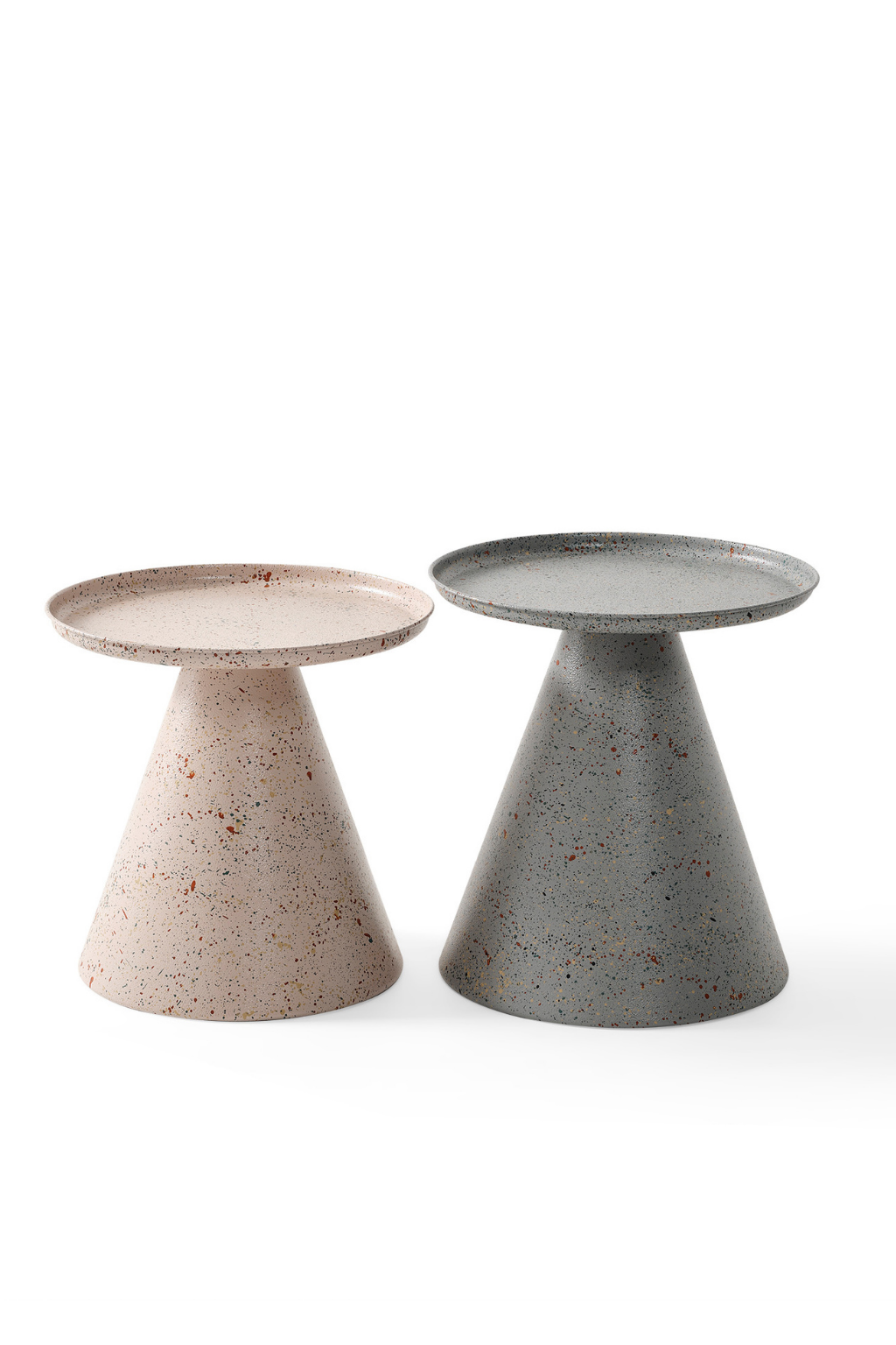 Mosaic Metal İkili Yan Sehpa | A2 Decor