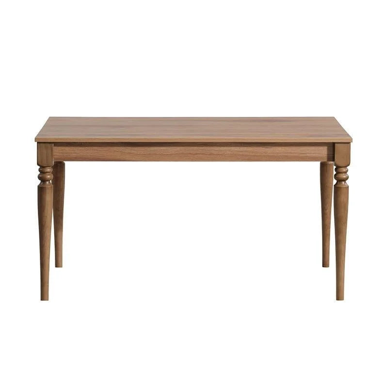 Luka Çizilmez Sabit Ceviz 120x80 Ceviz Yemek Mutfak Masası | A2 Decor