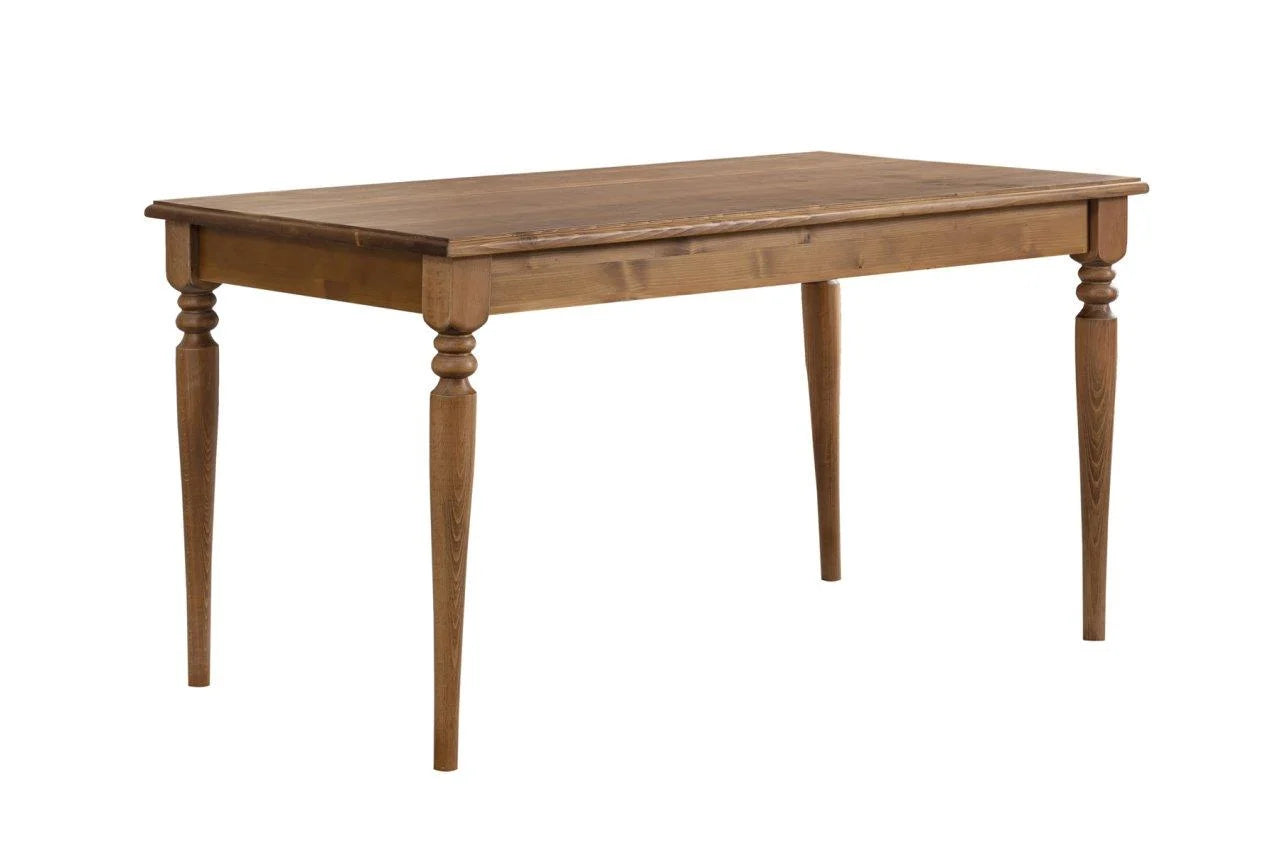 West Sabit Ceviz 120x80 Ahşap Yemek Masası | A2 Decor