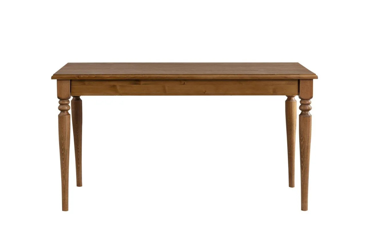 West Sabit Ceviz 120x80 Ahşap Yemek Masası | A2 Decor