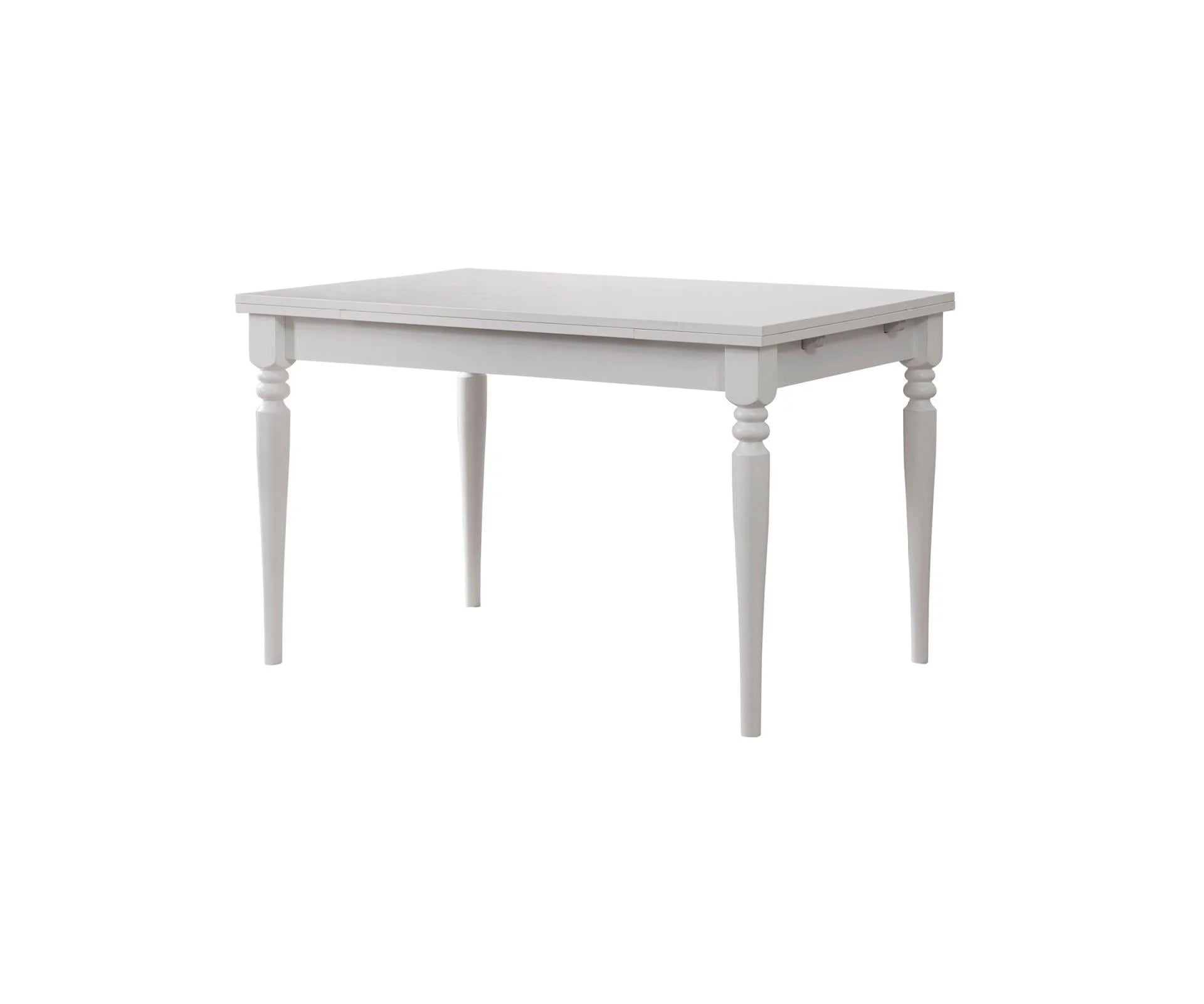 White Çizilmez Beyaz 70x110 cm Açılır Yemek Mutfak Masası | A2 Decor